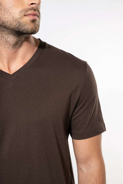 KA357 - MEN'S SHORT-SLEEVED V-NECK T-SHIRT