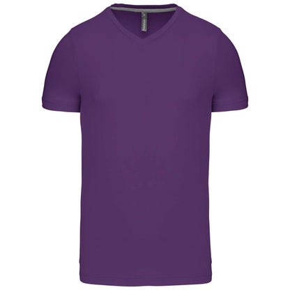 KA357 - MEN'S SHORT-SLEEVED V-NECK T-SHIRT
