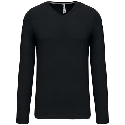 KA358 - MEN'S LONG-SLEEVED V-NECK T-SHIRT