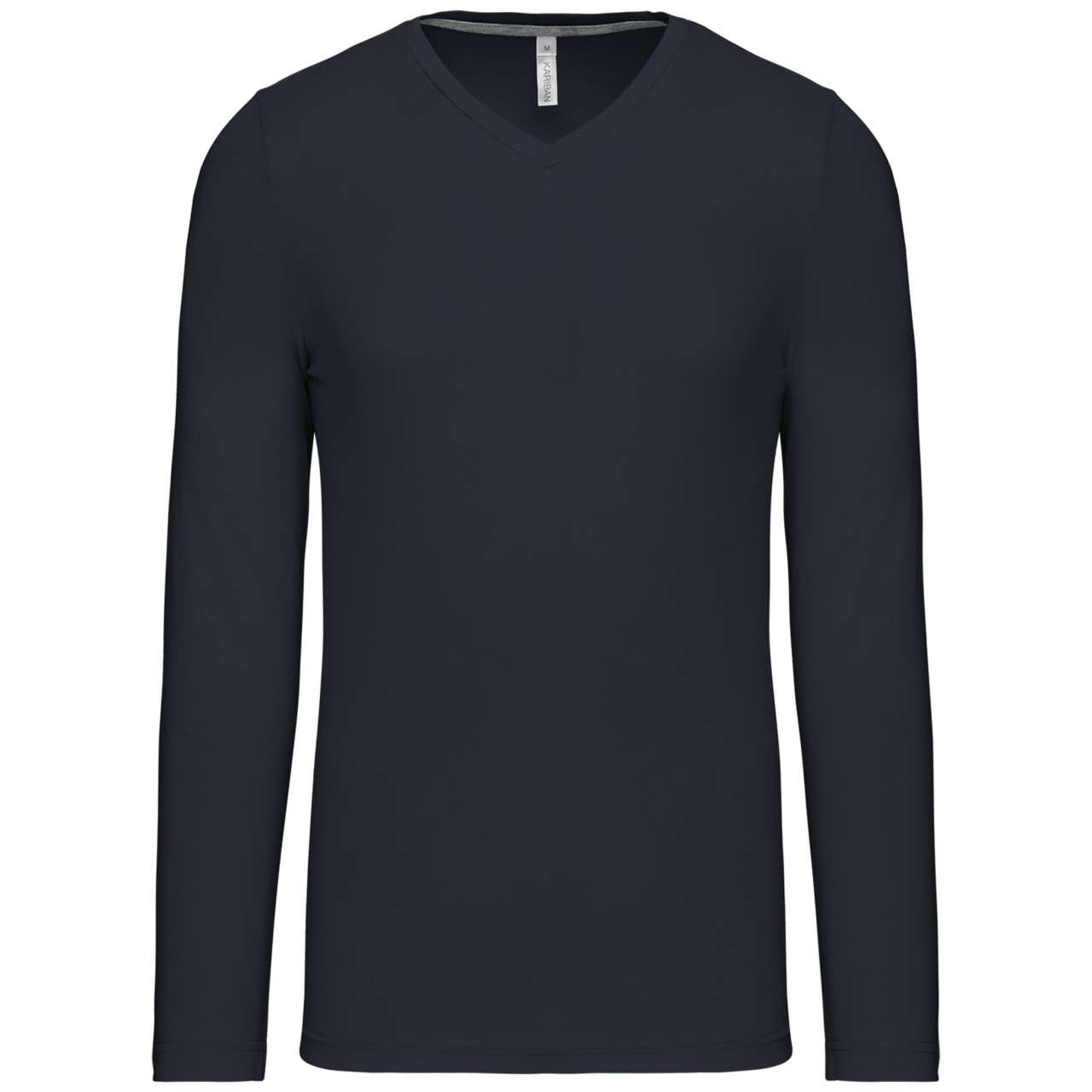 KA358 - MEN'S LONG-SLEEVED V-NECK T-SHIRT