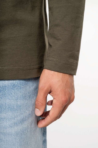 KA359 - MEN'S LONG-SLEEVED CREW NECK T-SHIRT – Mărimi 2XL, 3XL, 4XL, S, M