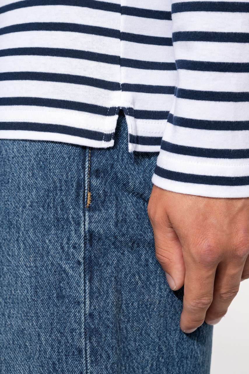 KA366 - MEN’S LONG-SLEEVED BRETON STRIPE TOP