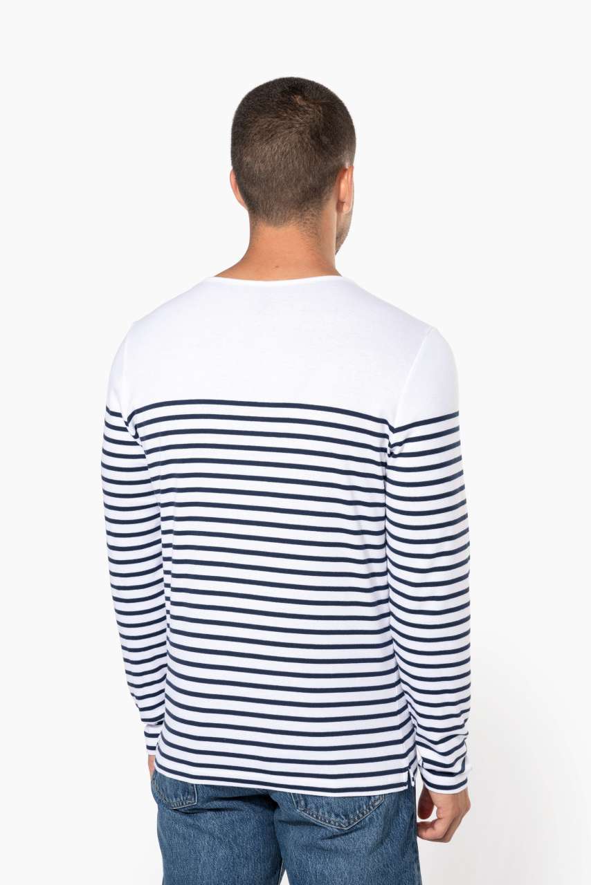 KA366 - MEN’S LONG-SLEEVED BRETON STRIPE TOP