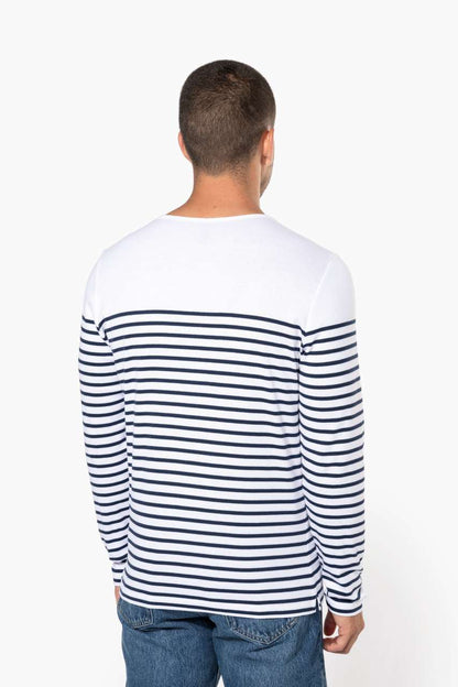 KA366 - MEN’S LONG-SLEEVED BRETON STRIPE TOP