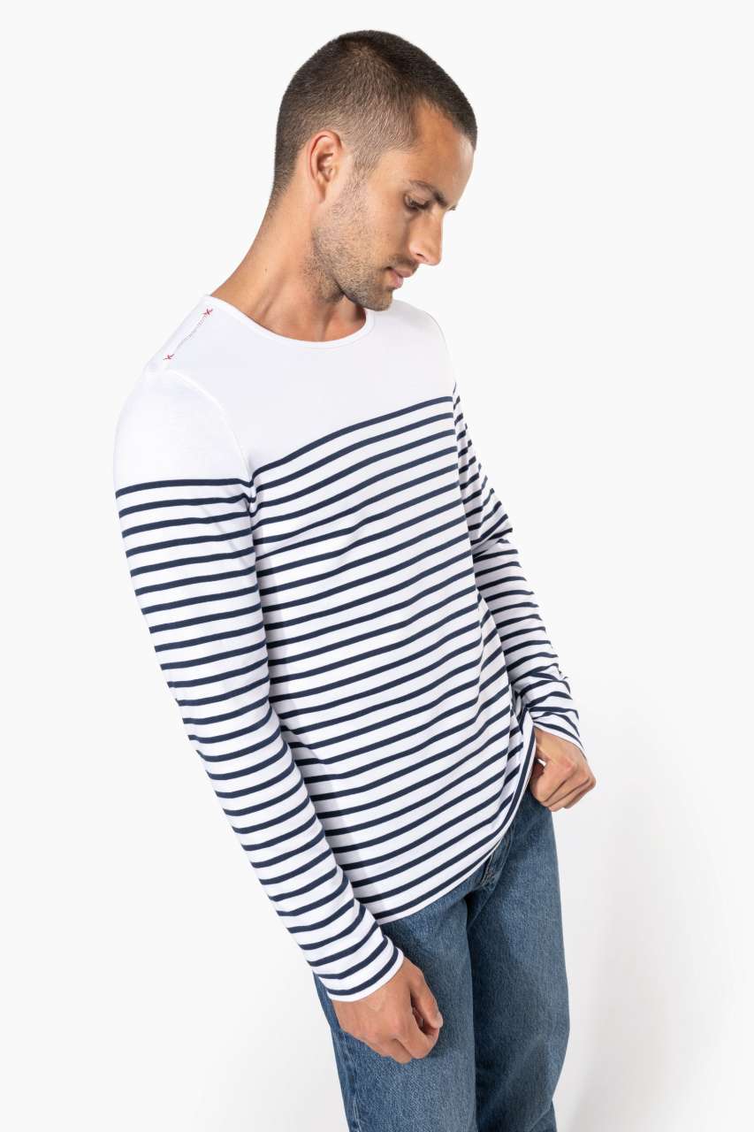 KA366 - MEN’S LONG-SLEEVED BRETON STRIPE TOP