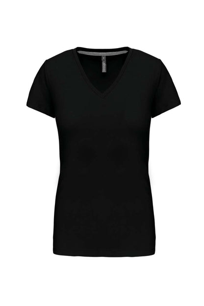 KA381 - LADIES' SHORT-SLEEVED V-NECK T-SHIRT