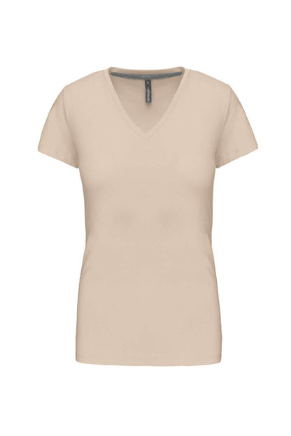 KA381 - LADIES' SHORT-SLEEVED V-NECK T-SHIRT