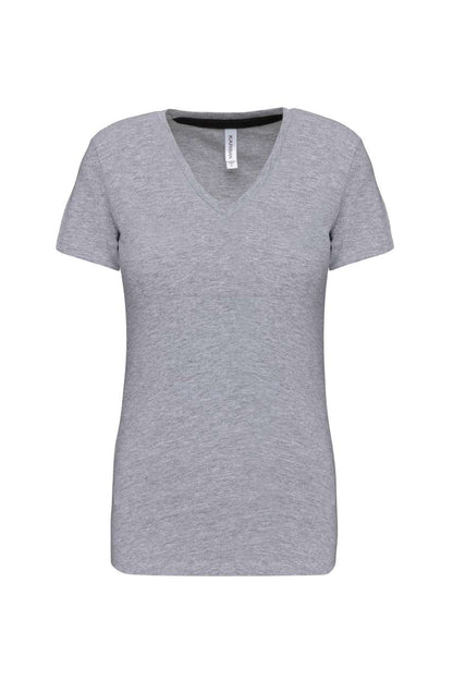 KA381 - LADIES' SHORT-SLEEVED V-NECK T-SHIRT