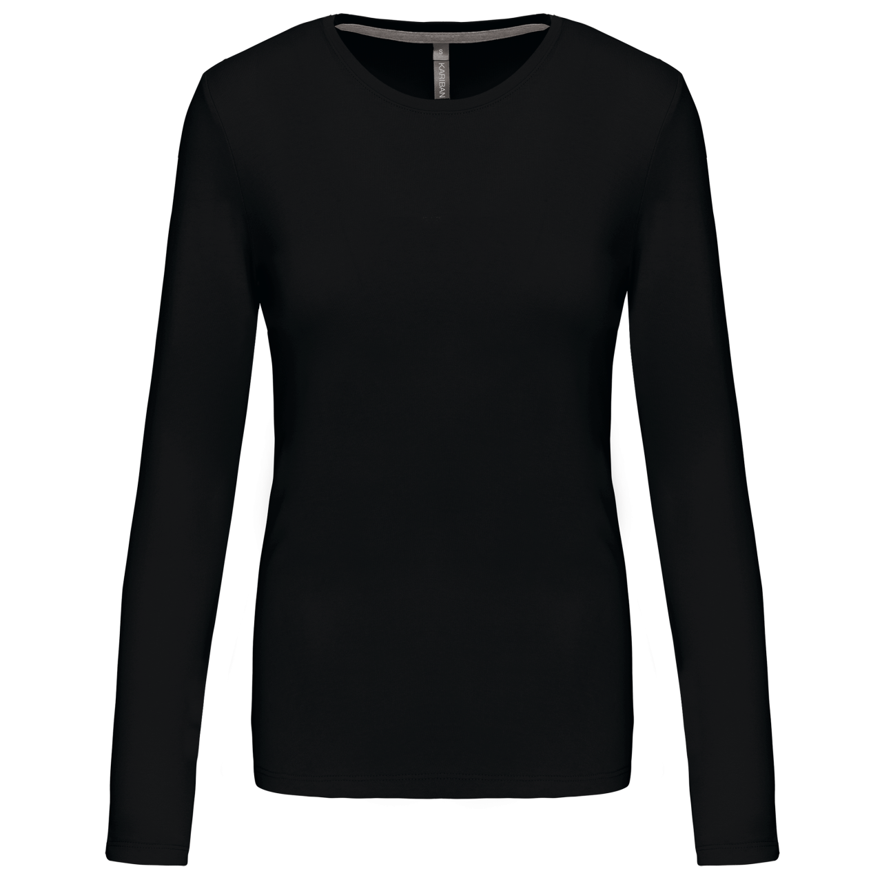 KA383 - LADIES' LONG-SLEEVED CREW NECK T-SHIRT
