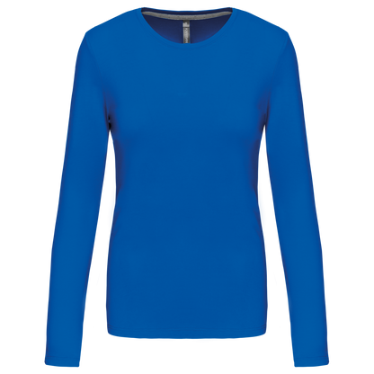 KA383 - LADIES' LONG-SLEEVED CREW NECK T-SHIRT