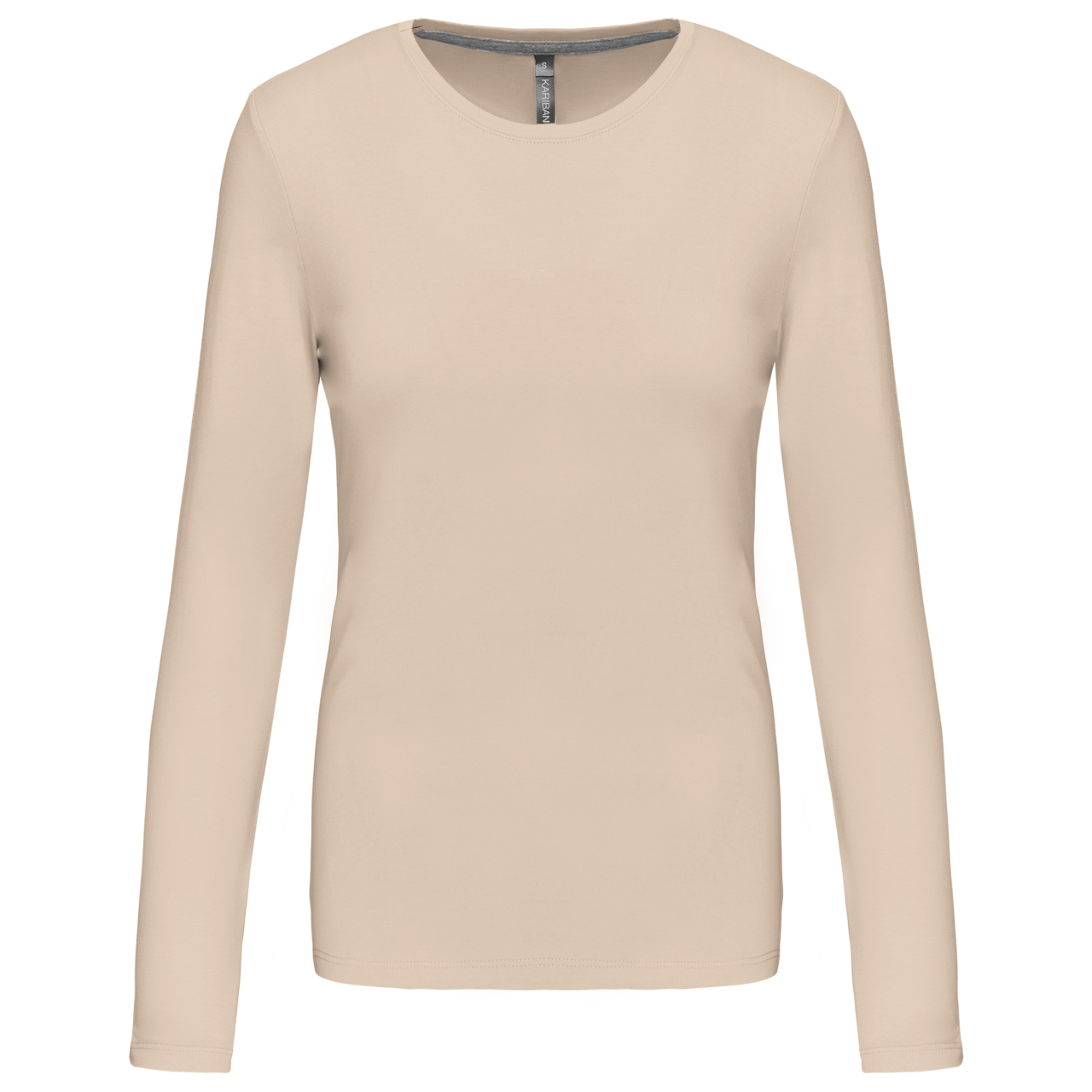 KA383 - LADIES' LONG-SLEEVED CREW NECK T-SHIRT