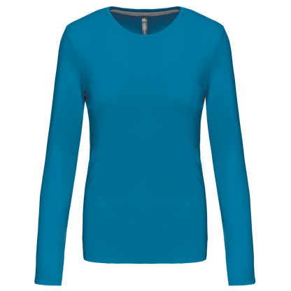 KA383 - LADIES' LONG-SLEEVED CREW NECK T-SHIRT