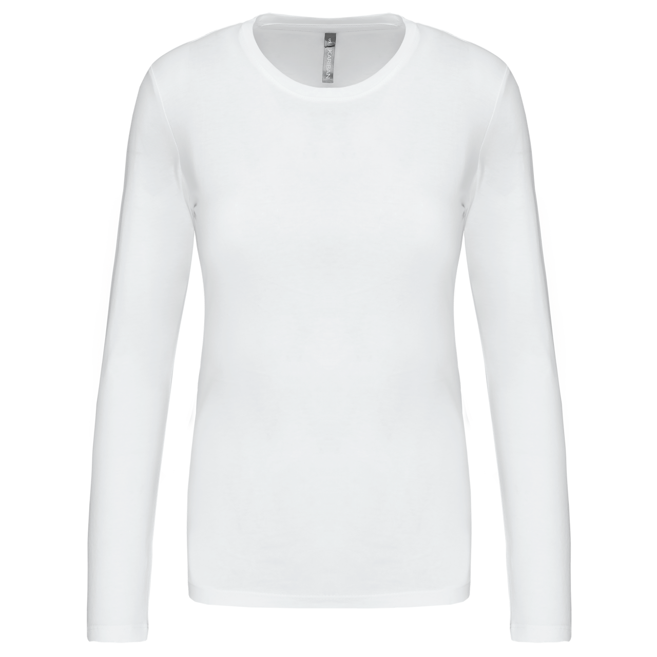 KA383 - LADIES' LONG-SLEEVED CREW NECK T-SHIRT