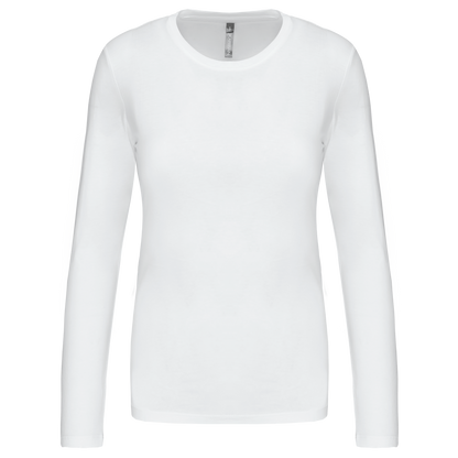 KA383 - LADIES' LONG-SLEEVED CREW NECK T-SHIRT