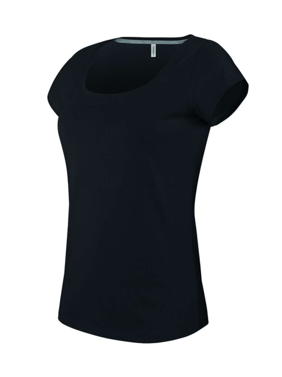 KA384 - LADIES’ BOAT NECK SHORT-SLEEVED T-SHIRT