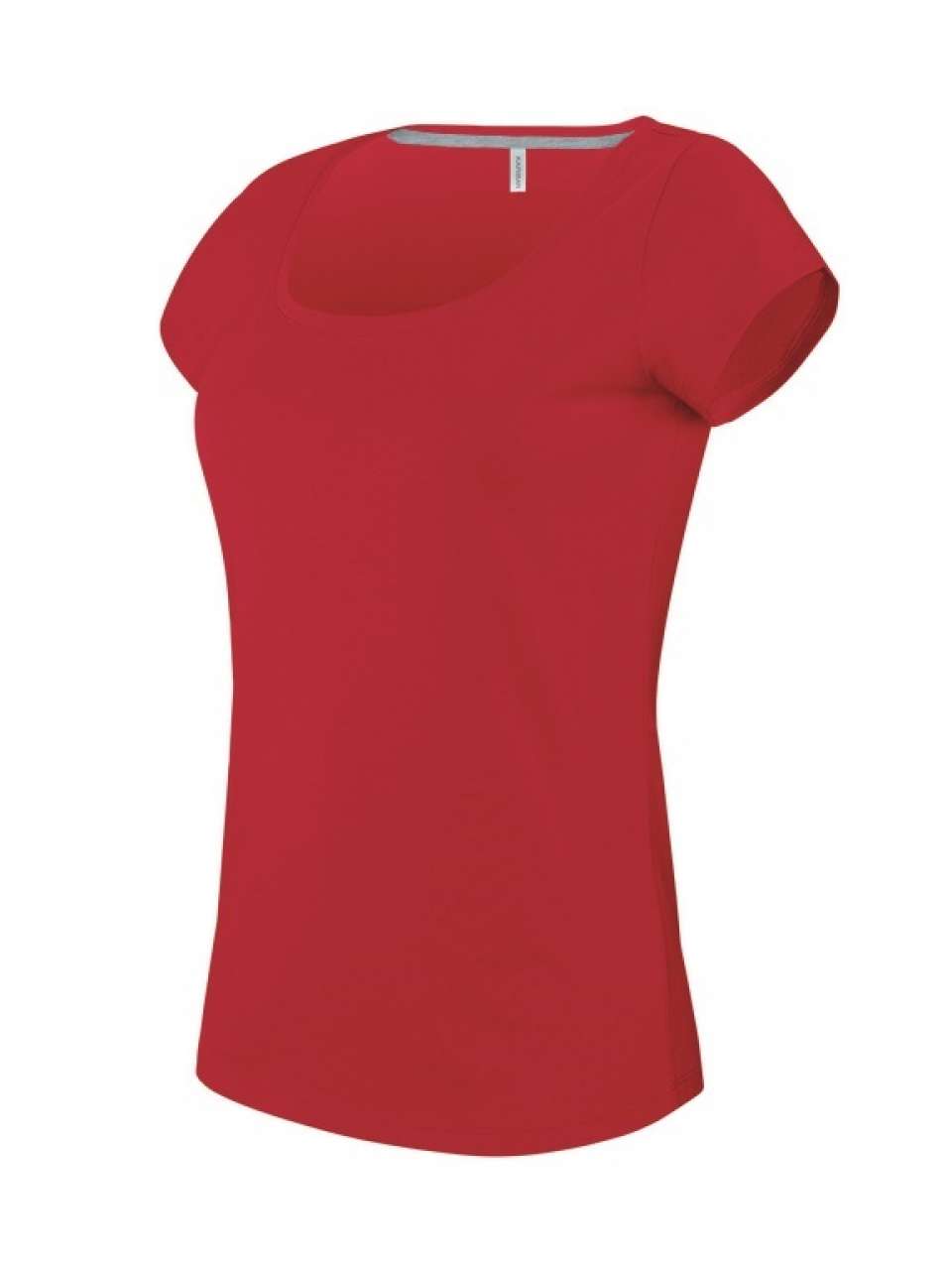 KA384 - LADIES’ BOAT NECK SHORT-SLEEVED T-SHIRT