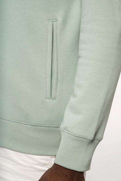 KA4008 - UNISEX ECO-FRIENDLY FRENCH TERRY ZIPPED HOODED SWEATSHIRT