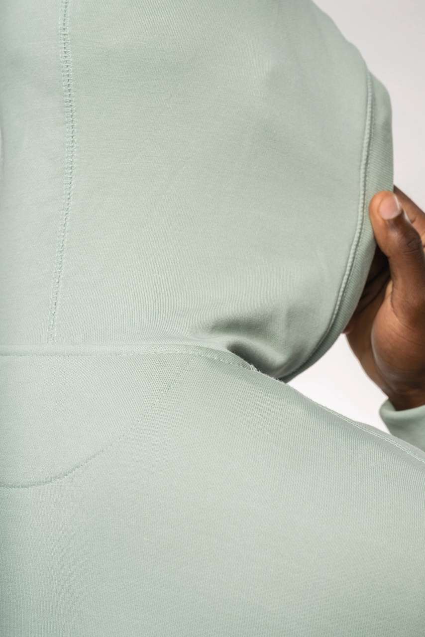 KA4008 - UNISEX ECO-FRIENDLY FRENCH TERRY ZIPPED HOODED SWEATSHIRT