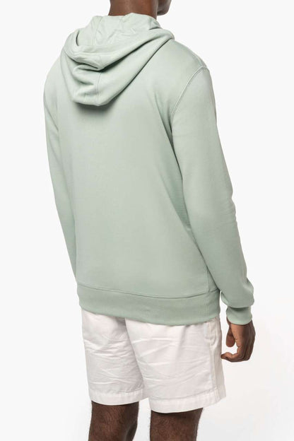 KA4008 - UNISEX ECO-FRIENDLY FRENCH TERRY ZIPPED HOODED SWEATSHIRT