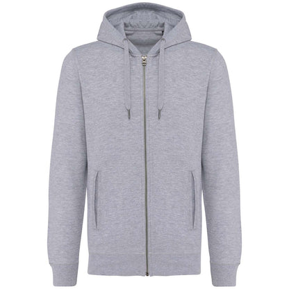 KA4008 - UNISEX ECO-FRIENDLY FRENCH TERRY ZIPPED HOODED SWEATSHIRT