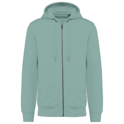 KA4008 - UNISEX ECO-FRIENDLY FRENCH TERRY ZIPPED HOODED SWEATSHIRT