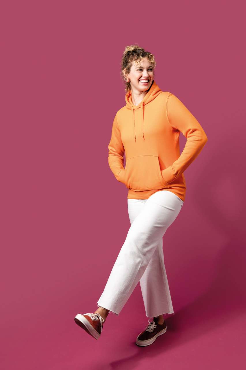 KA4028 - LADIES' ECO-FRIENDLY HOODED SWEATSHIRT