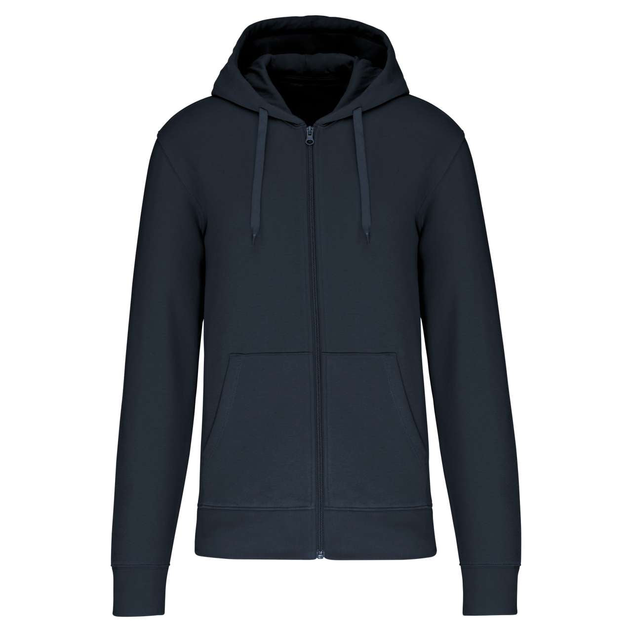 KA4030 - MEN'S ECO-FRIENDLY HOODED SWEATSHIRT WITH ZIP FASTENING