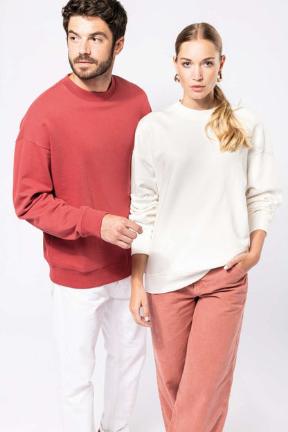 KA4032 - UNISEX OVERSIZED ECO-FRIENDLY CREW NECK SWEATSHIRT