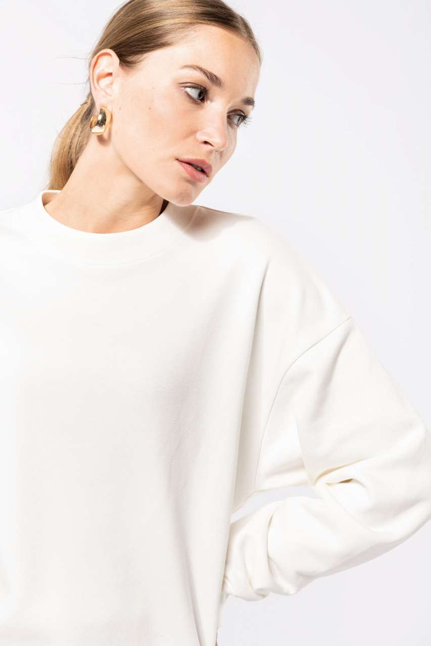 KA4032 - UNISEX OVERSIZED ECO-FRIENDLY CREW NECK SWEATSHIRT