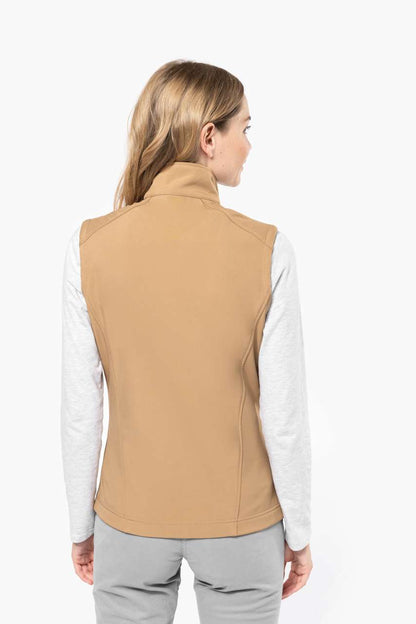 KA404 - LADIES' SOFTSHELL BODYWARMER – Mărimi 2XL, 3XL, 4XL, S, M, L