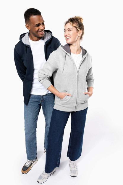 KA444 - FULL ZIP HOODED SWEATSHIRT