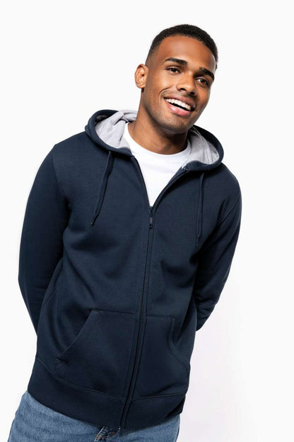 KA444 - FULL ZIP HOODED SWEATSHIRT