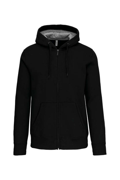 KA444 - FULL ZIP HOODED SWEATSHIRT