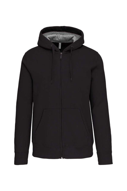 KA444 - FULL ZIP HOODED SWEATSHIRT