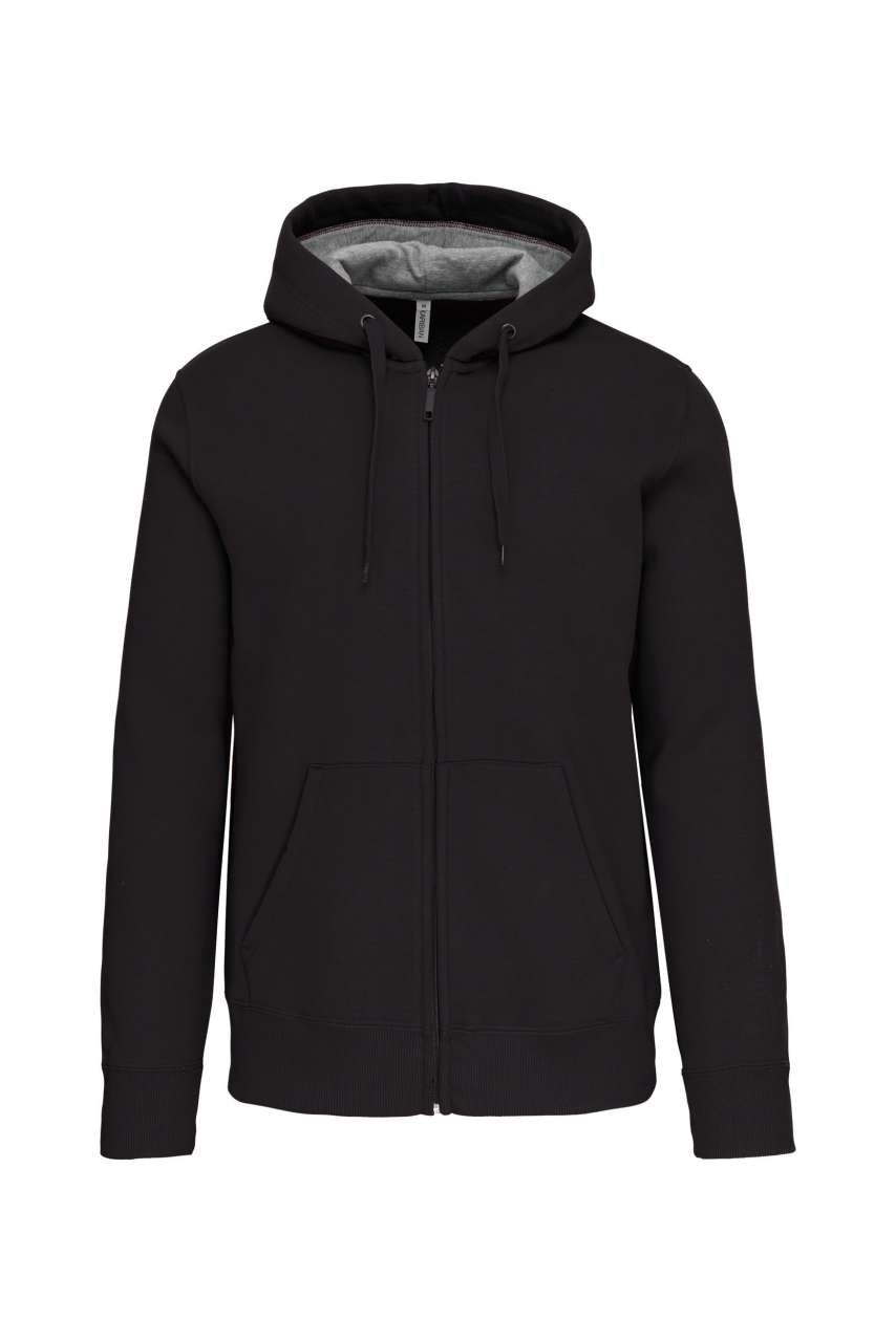 KA444 - FULL ZIP HOODED SWEATSHIRT