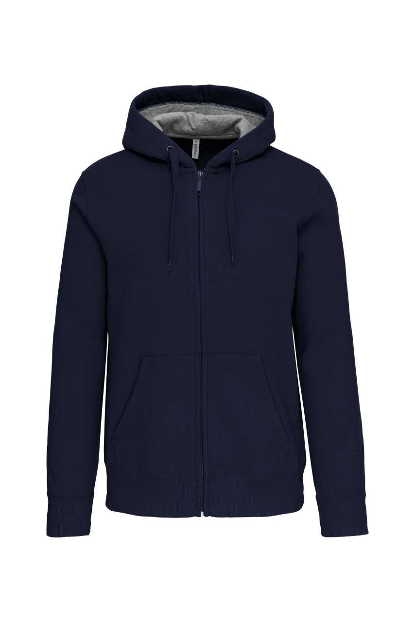 KA444 - FULL ZIP HOODED SWEATSHIRT