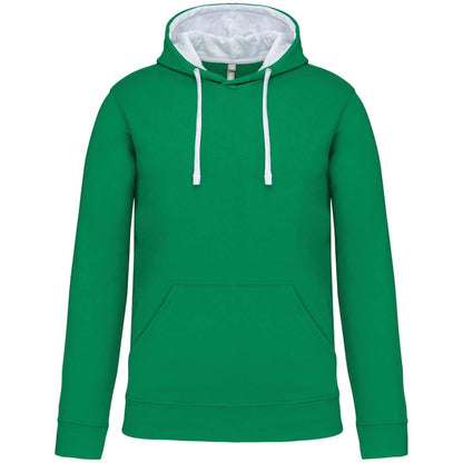 KA446 - MEN'S CONTRAST HOODED SWEATSHIRT – Mărimi 2XL, 3XL, 4XL, XS, S