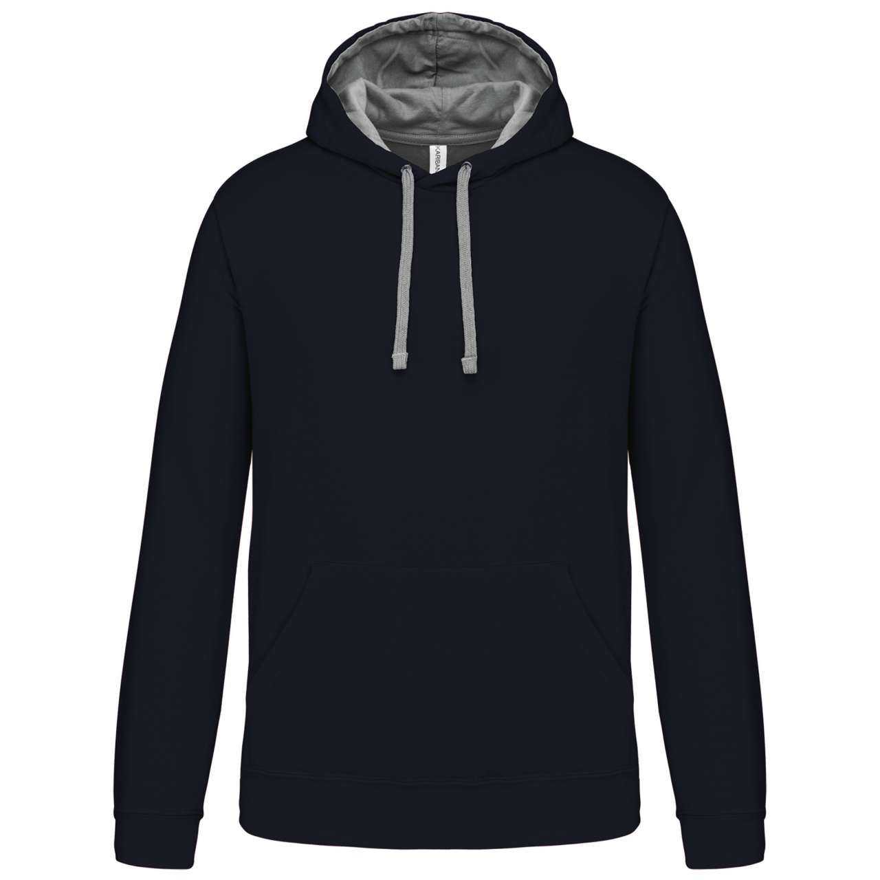 KA446 - MEN'S CONTRAST HOODED SWEATSHIRT – Mărimi 2XL, 3XL, 4XL, XS, S