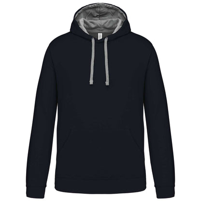 KA446 - MEN'S CONTRAST HOODED SWEATSHIRT – Mărimi 2XL, 3XL, 4XL, XS, S