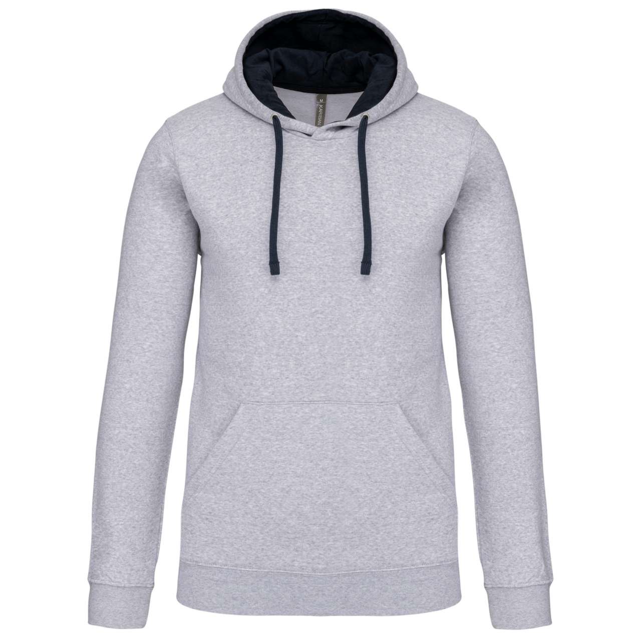 KA446 - MEN'S CONTRAST HOODED SWEATSHIRT – Mărimi 2XL, 3XL, 4XL, XS, S