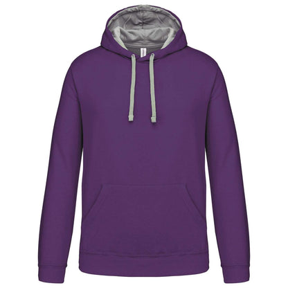 KA446 - MEN'S CONTRAST HOODED SWEATSHIRT – Mărimi M, L, XL