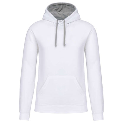 KA446 - MEN'S CONTRAST HOODED SWEATSHIRT – Mărimi 2XL, 3XL, 4XL, XS, S