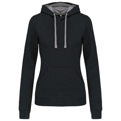 KA465 - LADIES’ CONTRAST HOODED SWEATSHIRT – Mărimi XL