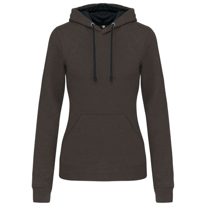 KA465 - LADIES’ CONTRAST HOODED SWEATSHIRT – Mărimi 2XL, XS, S, M, L