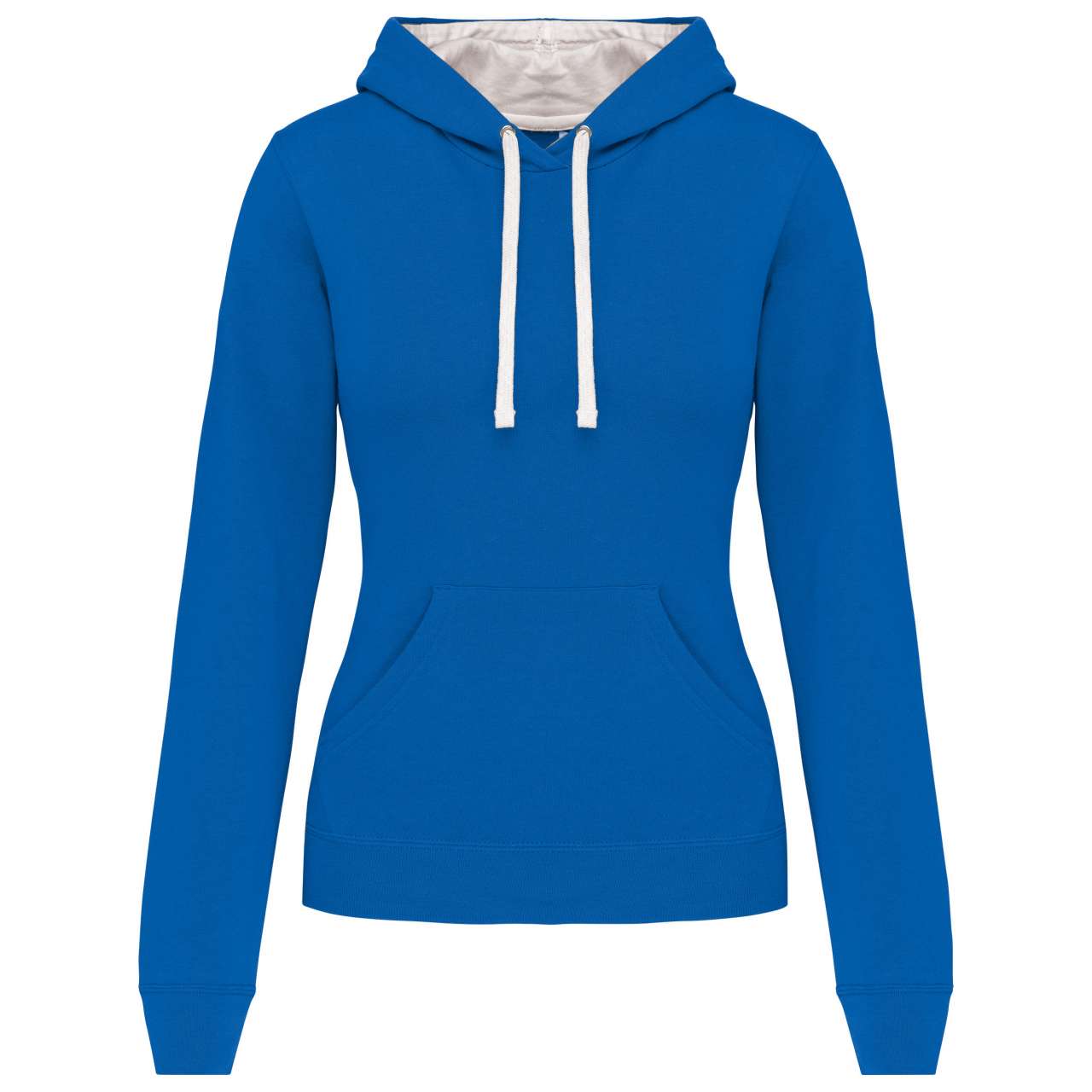 KA465 - LADIES’ CONTRAST HOODED SWEATSHIRT – Mărimi 2XL, XS, S, M, L