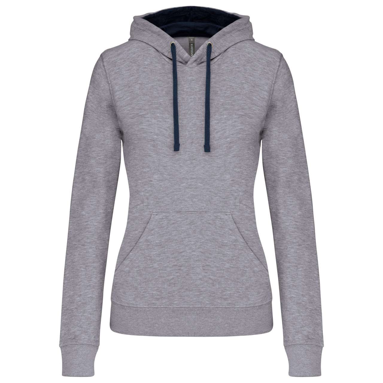 KA465 - LADIES’ CONTRAST HOODED SWEATSHIRT – Mărimi 2XL, XS, S, M, L