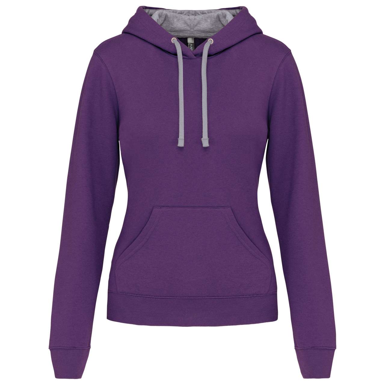 KA465 - LADIES’ CONTRAST HOODED SWEATSHIRT – Mărimi 2XL, XS, S, M, L