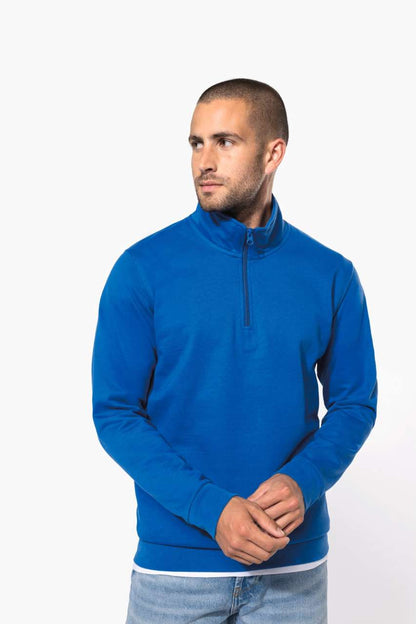 KA478 - ZIP NECK SWEATSHIRT