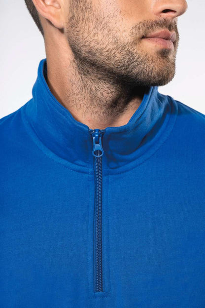 KA478 - ZIP NECK SWEATSHIRT