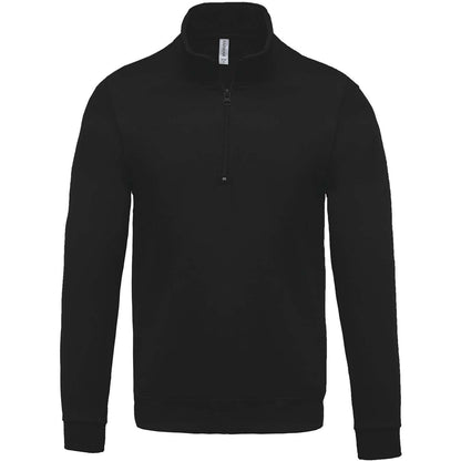 KA478 - ZIP NECK SWEATSHIRT